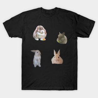 Rabbit Sticker pack 4 T-Shirt